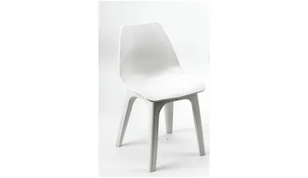 silla de diseño sin brazos exterior de polipropileno
