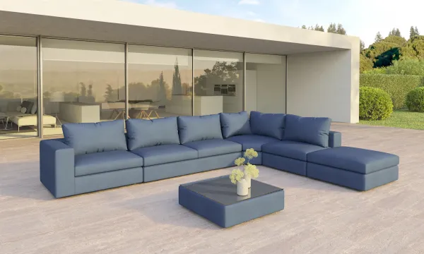 Sofas 100% exterior modulares telas impermeables