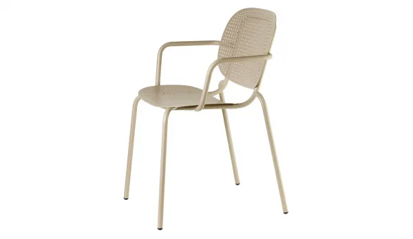 Sillón de acero con pintura Epoxy (exterior e interior)