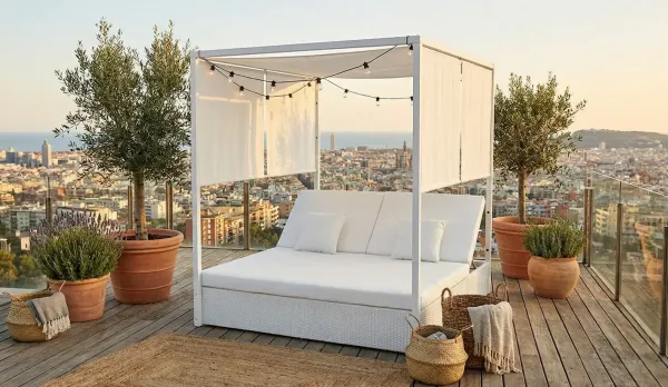 Cama Balinesa aluminio