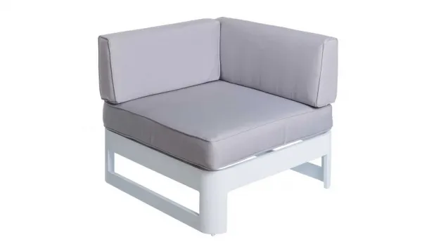Módulo corner aluminio blanco