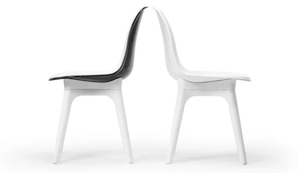 Silla de diseño para exterior polipropileno