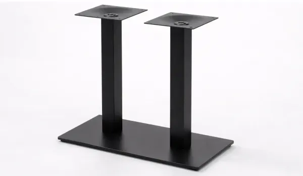 Base doble de aluminio en dos colores