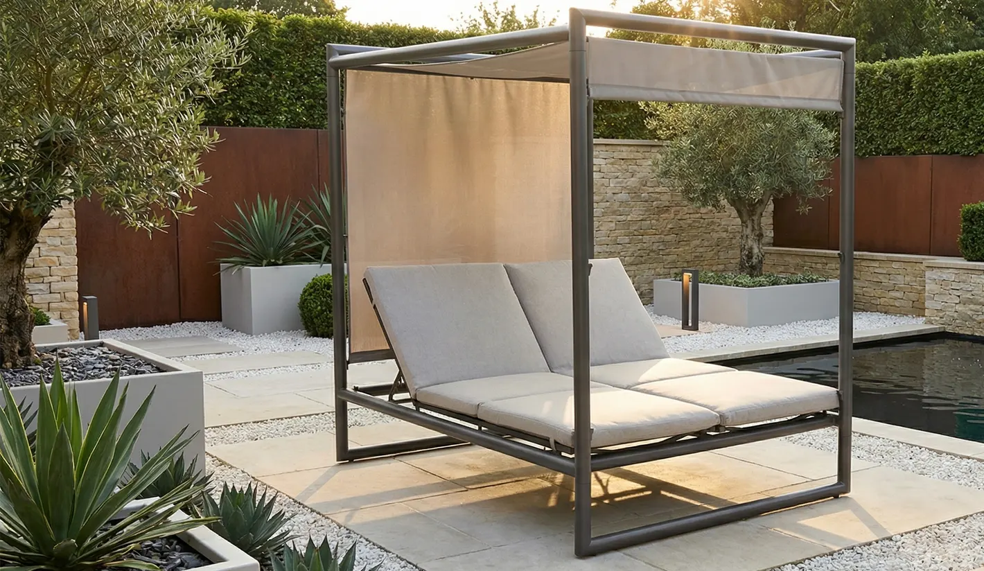 Cama balinesa en 3 colores disponibles