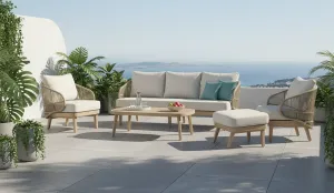 Set de jardín para 5 personas