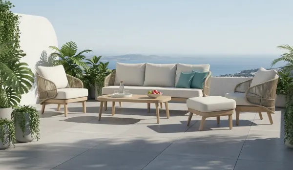 Set de jardín para 5 personas