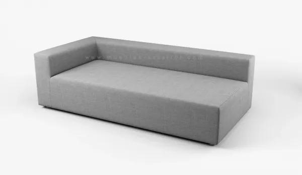 Sofá exterior CUBIC LOUNGE varias medidas BRAZO DERECHO
