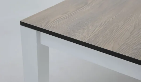 Mesa de jardín ErgoWhite 180 x 100 cm.