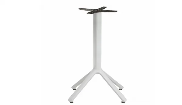 Base de aluminio con 4 soportes para exterior