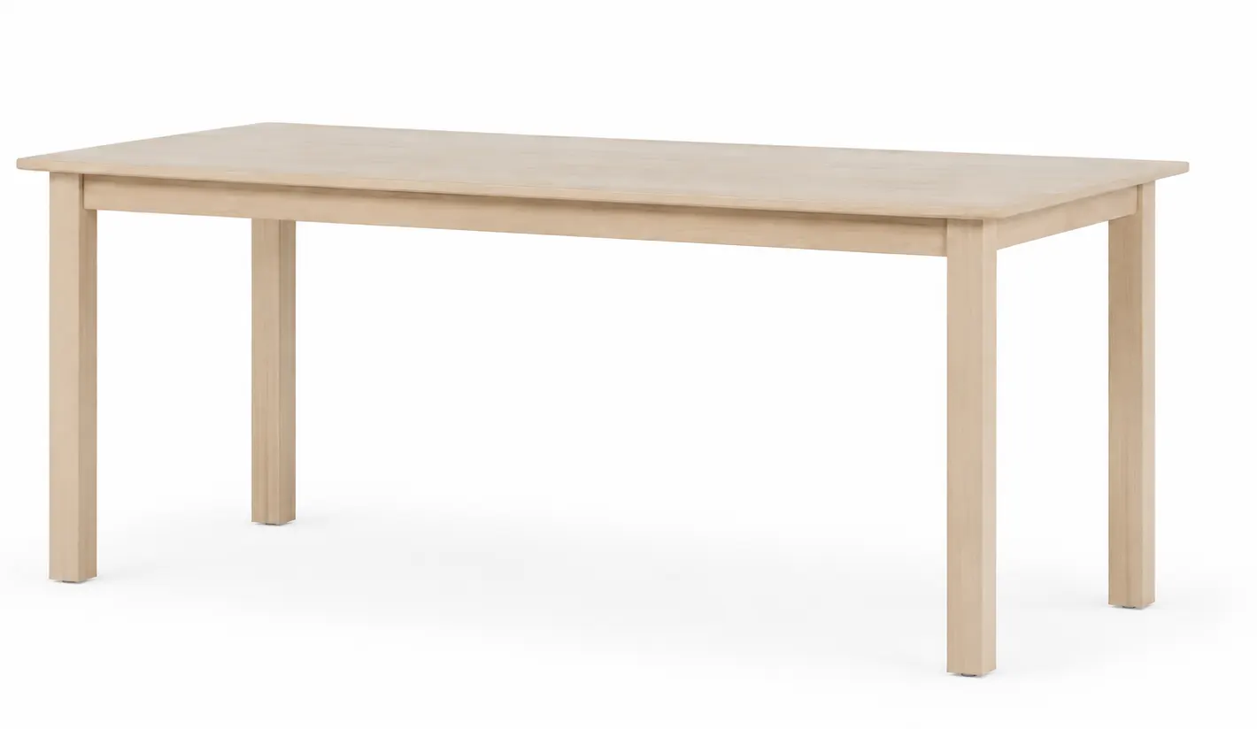 Mesa de Eucalipto FSC color Teca 200x100cm