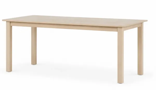 Mesa de Eucalipto FSC color Teca 200x100cm