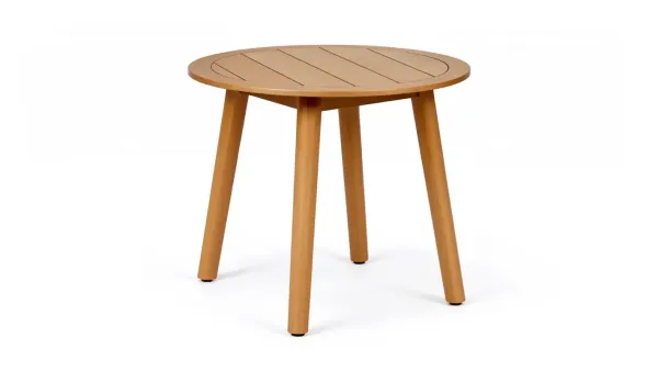 Mesa auxiliar de eucalipto 50cm