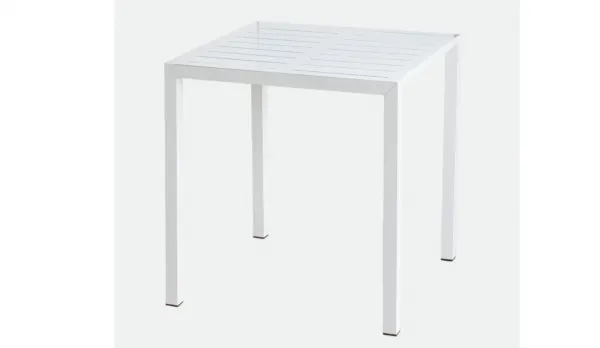 Mesa Cuadrada acero de varios colores 70x70 en acero