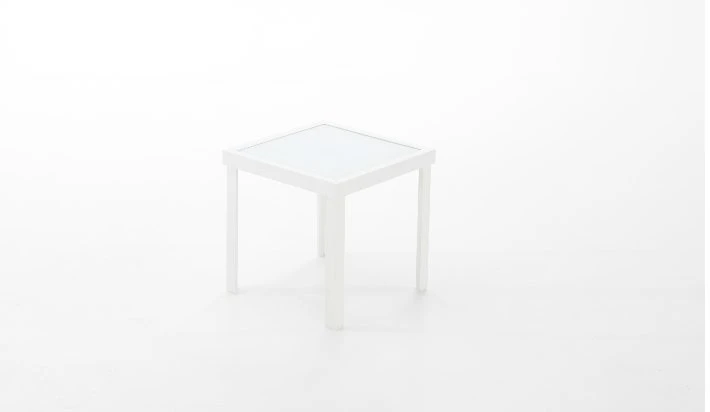 mesa de jardín aluminio de centro