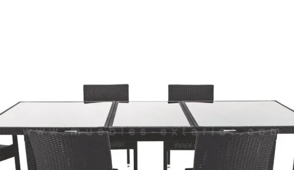 Mesa de jardín Valence 180-240x100