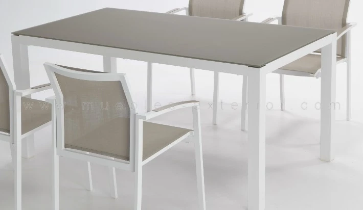 Mesa Comedor Jardín Villanueva 160 X 90 cm