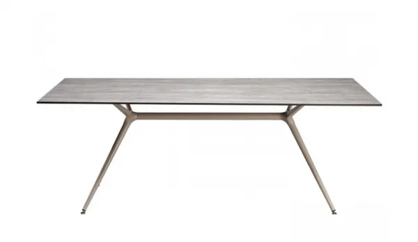 Mesa exterior y jardín Rozas de compacto XL 210 x 100 cm.
