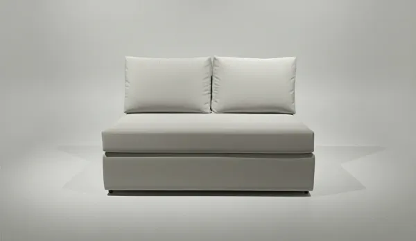 Sillón Módulo Central  "Project" 2 asientos 142cm de ancho