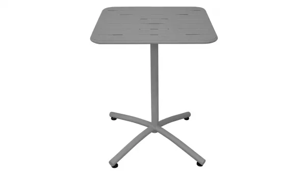 Mesa de acero 60x60 en color Limo
