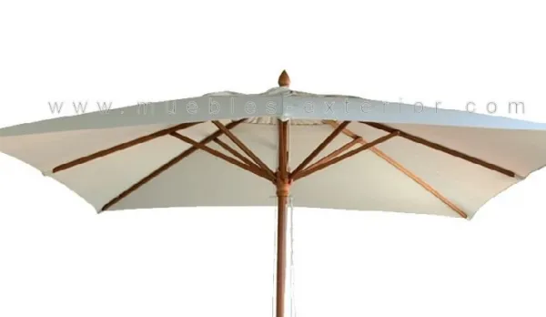 Parasol madera 3x2m