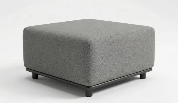 Módulo Puff para ampliar en dos colores, exterior