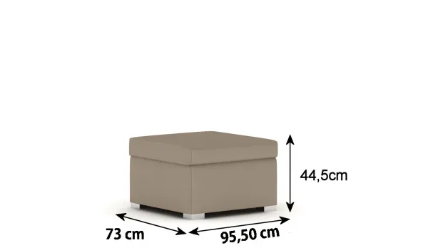 Puff Exterior komfort