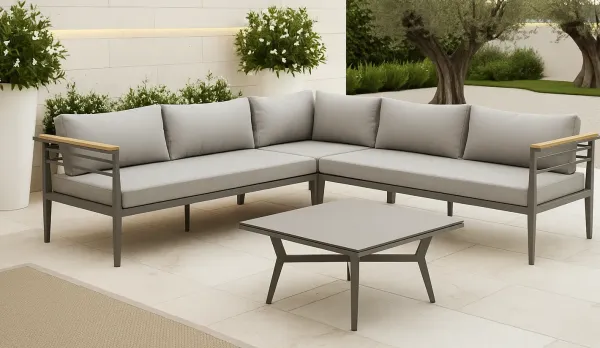 Modular esquinero de aluminio