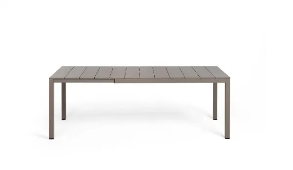Mesa de aluminio de 85 x 140 extensible a 210cm