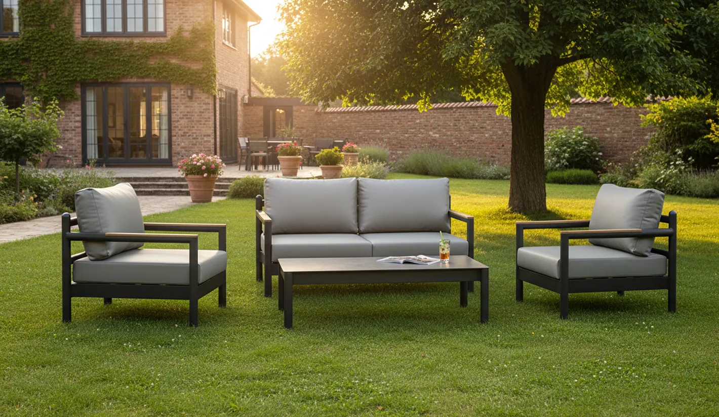 Set en tejido náutico en dos medidas posibles