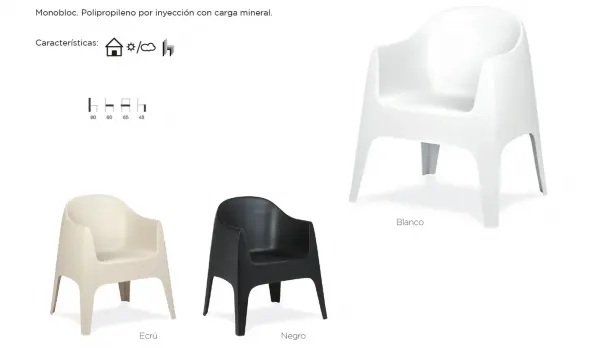 Sillón de Polipropileno