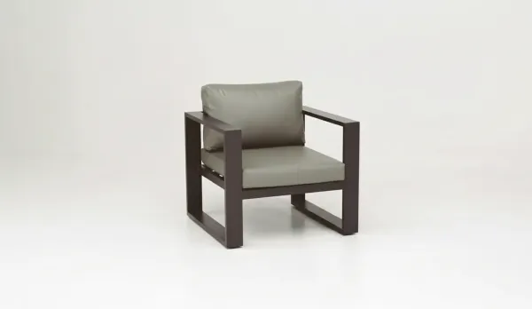 sillón jardín  1 pl. del SET ALPEN en BLANCO o GRIS