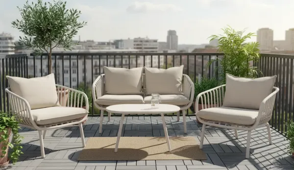 Conjunto de relax para 4 personas