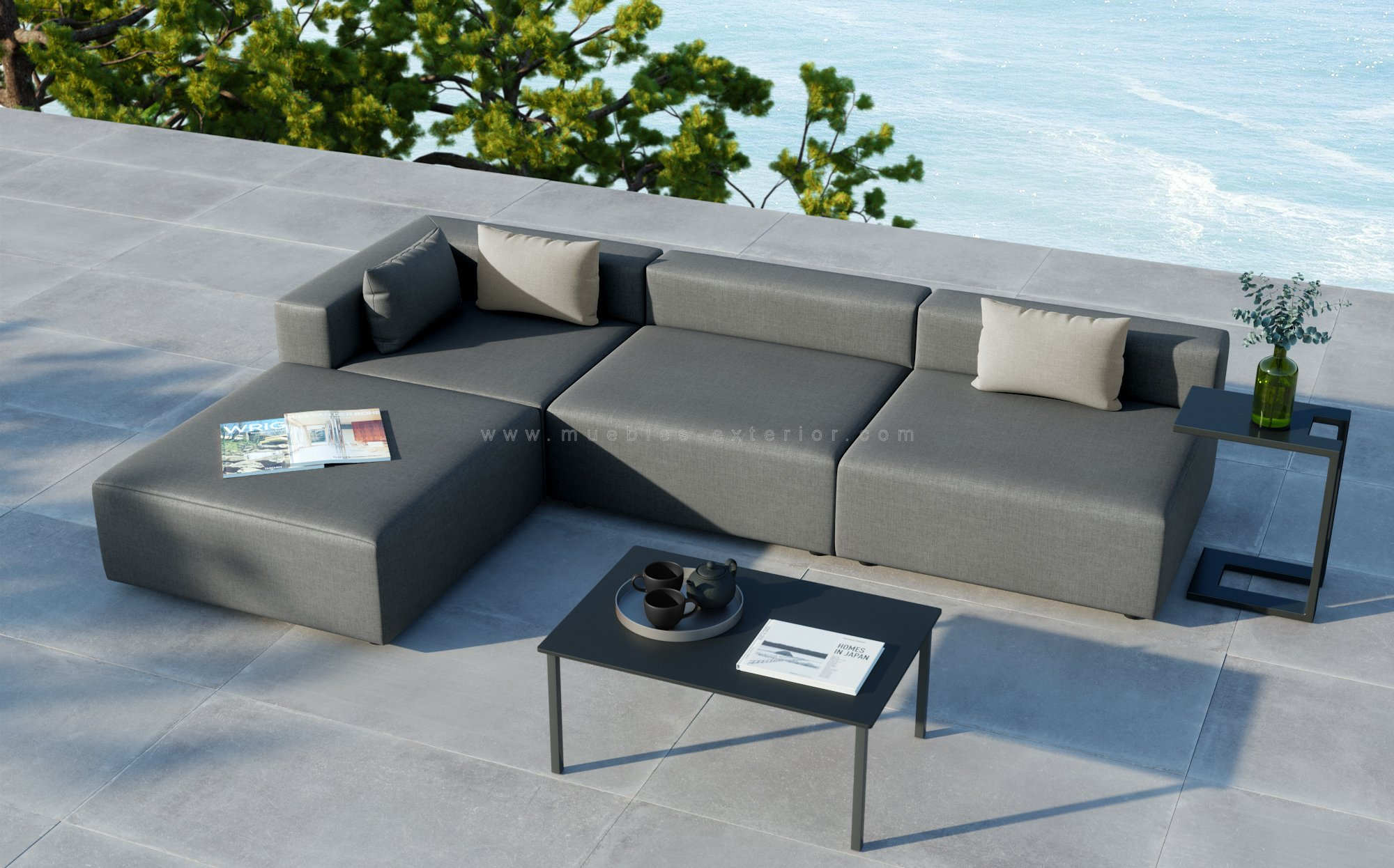 18 sofás de exterior  Muebles terraza, Muebles para terrazas, Muebles de  exterior