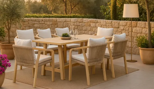coleccion madera de acacia para exterior