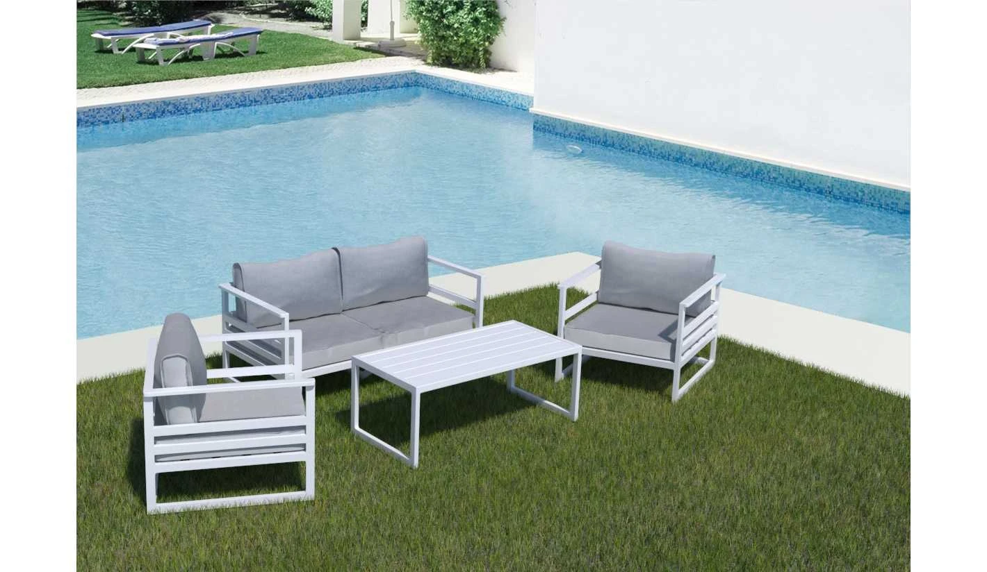 Colección Sofás jardín Aluminio