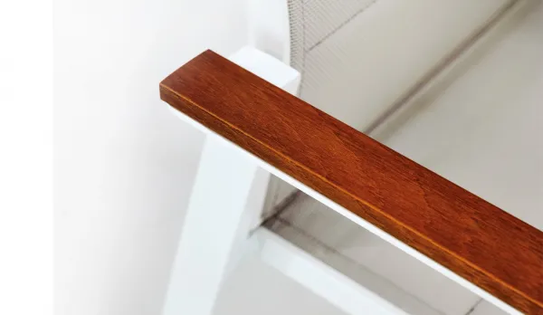 Comedor sillas con mesa extensible con laminas de polywood 2 colores