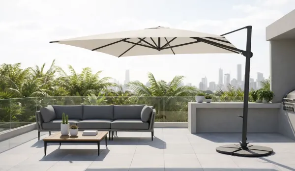 Parasoles, Sombrillas, Parasoles de aluminio...excéntricos