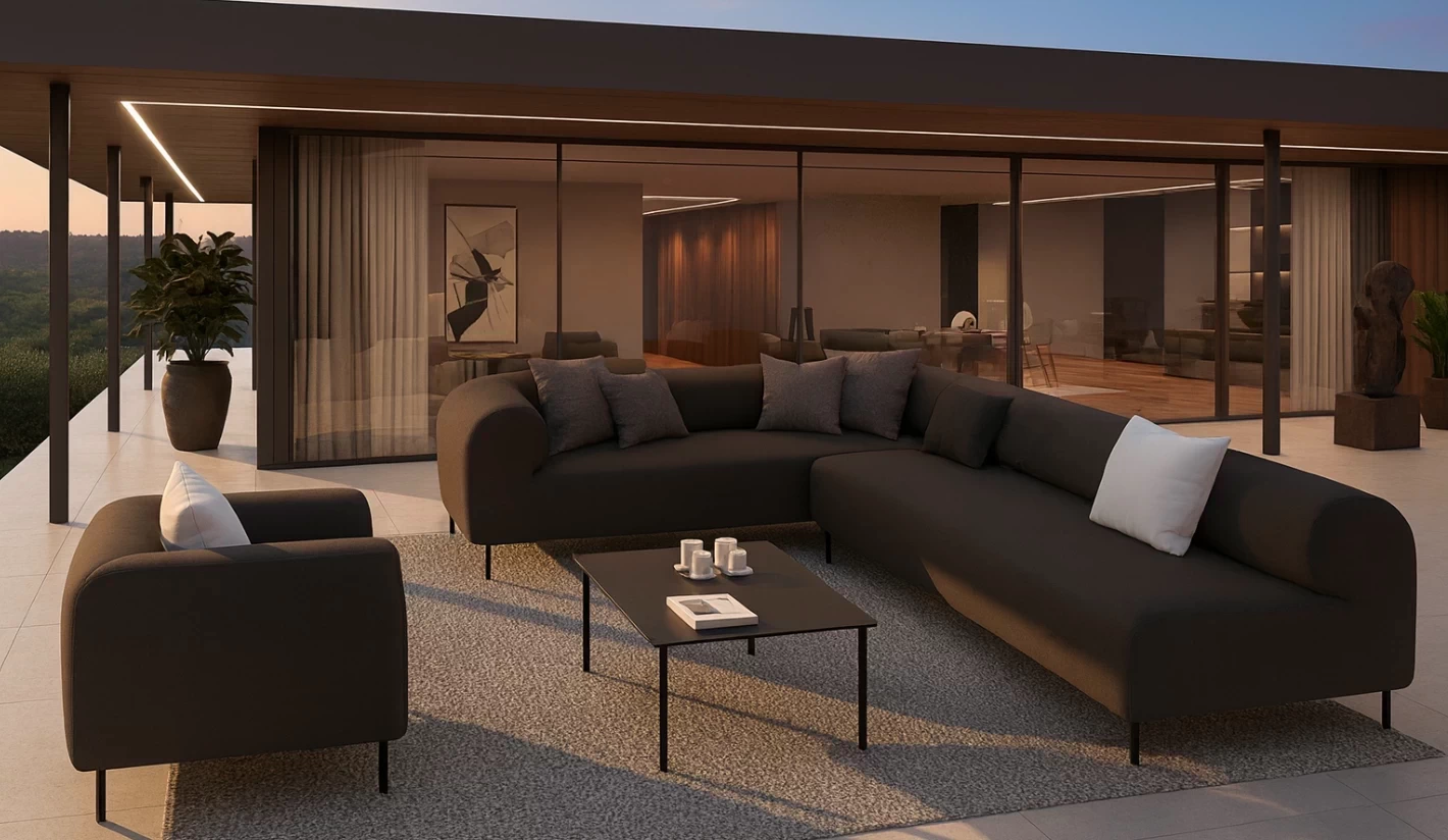Colección sofás jardín modular impermeable