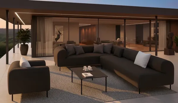 Colección sofás jardín modular impermeable
