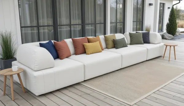 Mobiliario de jardín modular impermeable