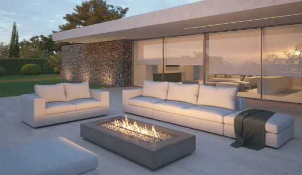 Sofas 100% exterior modulares telas impermeables
