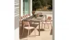Mesas de jardín grandes de aluminio fijas o extensibles hasta 280cm.