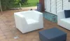 Conjunto Sillones y sofás Telas náuticas impermeables "Simple Line"- Muebles de jardín telas náuticas