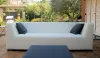 Conjunto Sillones y sofás Telas náuticas impermeables "Simple Line"- Muebles de jardín telas náuticas