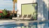 Sofás exterior modulares en telas impermeables - 100% exterior