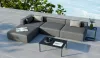 Sofás de exterior Grandes, Extra grandes, Medianos y cortos. Varias medidas de muebles de jardín con telas impermeables