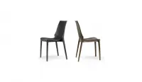 Silla de polipropileno para exterior en varios colores