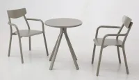 Mesa de aluminio redonda 60cm