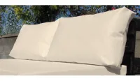 pack 2 cojines para palet respaldo impermeable