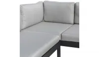 Rinconera de aluminio exterior grafito